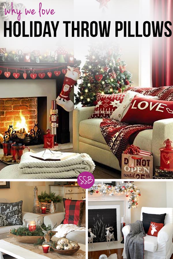 Holiday Throw Pillow Covers for Under $10 to Festive Up Your Couch!  Just Bright Ideas