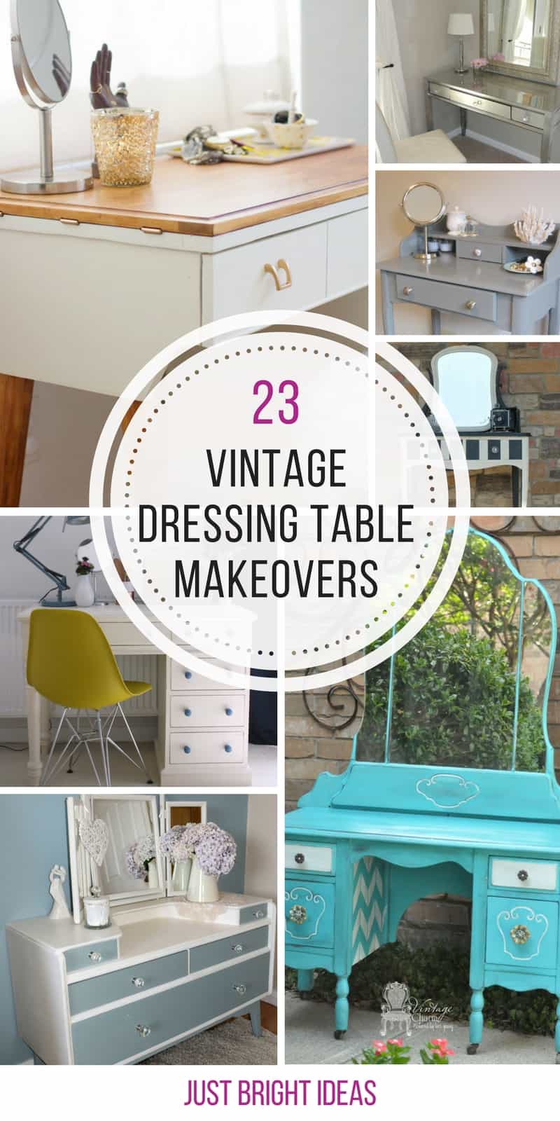 23 Dressing Table Makeovers You'll Fall in Love With Just