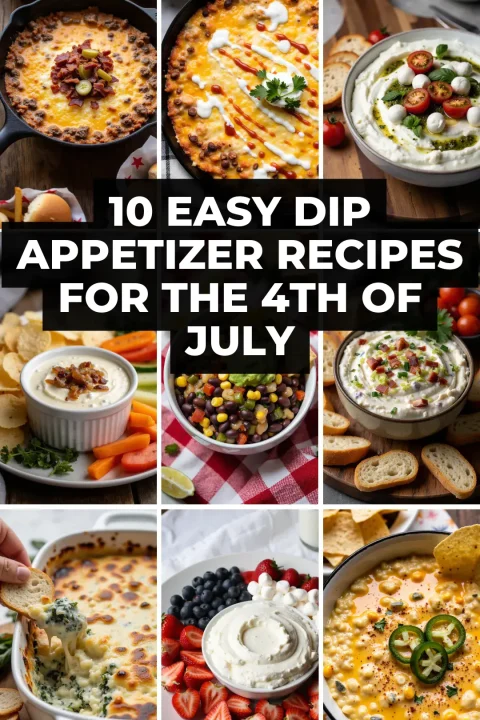 Dip into flavor this Independence Day with 10 irresistible appetizer recipes that are easy, affordable, and made for sharing. Featuring finger foods, no-fuss prep, and crowd-friendly ideas, these dips are perfect for your next celebration, potluck, or appetizer bar setup.