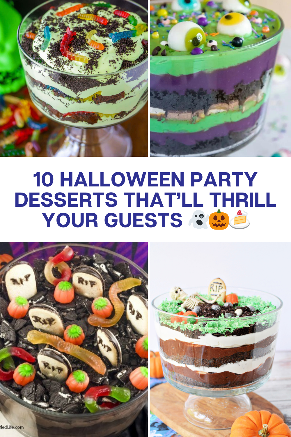 Make your Halloween party unforgettable with these spooky trifle desserts! Packed with eerie details and delicious layers, these treats are just what you need to add some sweet scares to your celebration. 🍫👀 Whether it’s for a ghostly gathering or a trick-or-treat table, these party-perfect desserts are sure to steal the show! 💀🎉 