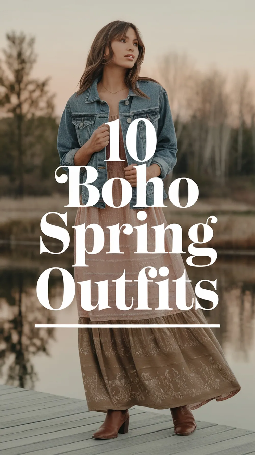 Welcome spring with these dreamy boho outfit ideas! From flowy maxi skirts to floral prints and lightweight layers, these looks are perfect for the free-spirited woman. 🌿☀️ #BohoStyle #SpringFashion #BohoChic #WomenOutfits #SeasonalStyle