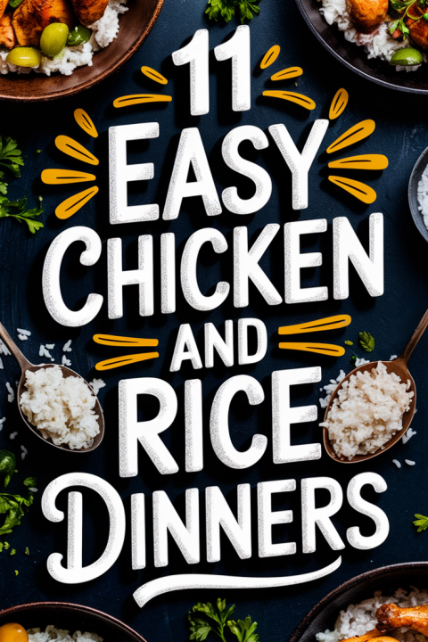 Got chicken? Got rice? Then you’ve got dinner covered! This list is packed with easy, delicious ways to turn those two simple ingredients into a meal the whole family will love. From one-pot wonders to slow cooker favorites and comforting casseroles, these recipes take the guesswork out of meal planning. So whether you’re in the mood for something creamy, cheesy, or loaded with bold flavors, there’s a recipe here calling your name. Let’s get cooking!