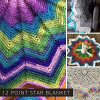 See What Others Have Made with the 12 Point Star Blanket Pattern!