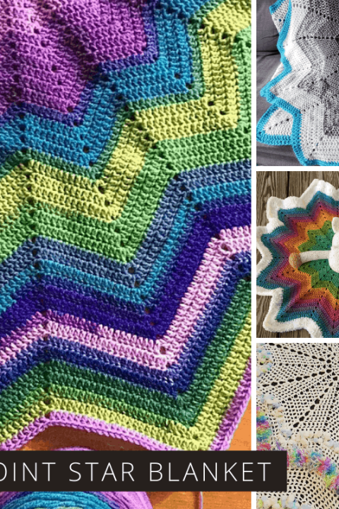 Loving this free 12 point star crochet blanket! Who know knew you could design so many blankets from just one pattern!