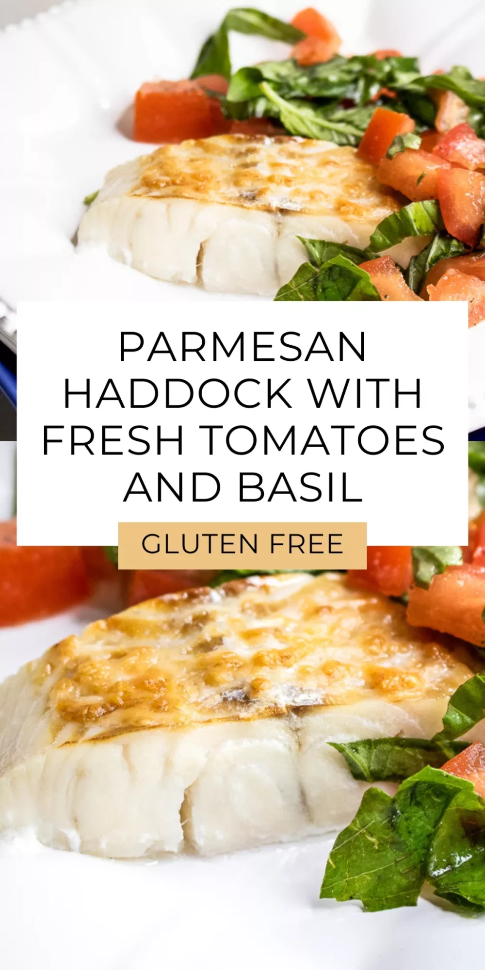 Savor the mouthwatering combination of Parmesan-crusted haddock, juicy tomatoes, and fresh basil. A delightful dish that’s easy to prepare and sure to impress! #FoodieFavorites #EasyDinnerIdeas #Yummy