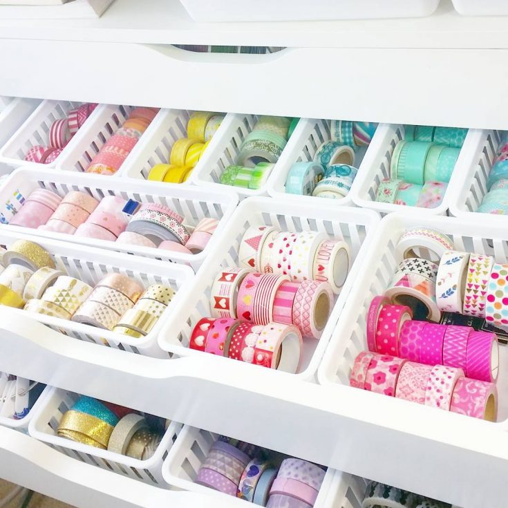 DIY: Washi Tape Storage Ideas - Teacher by trade, Mother by nature