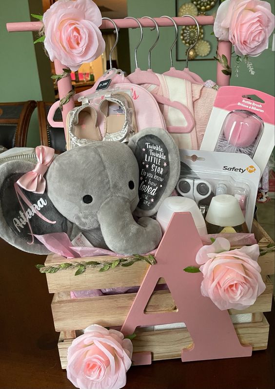 Craft a delightful baby girl gift basket filled with must-haves and cute surprises! Whether you're celebrating a new arrival or attending a baby shower, these thoughtful items will bring smiles all around. 🎀 #BabyGifts #NewMomMustHaves