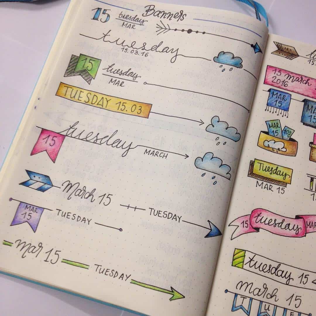 Bullet Journal Doodles