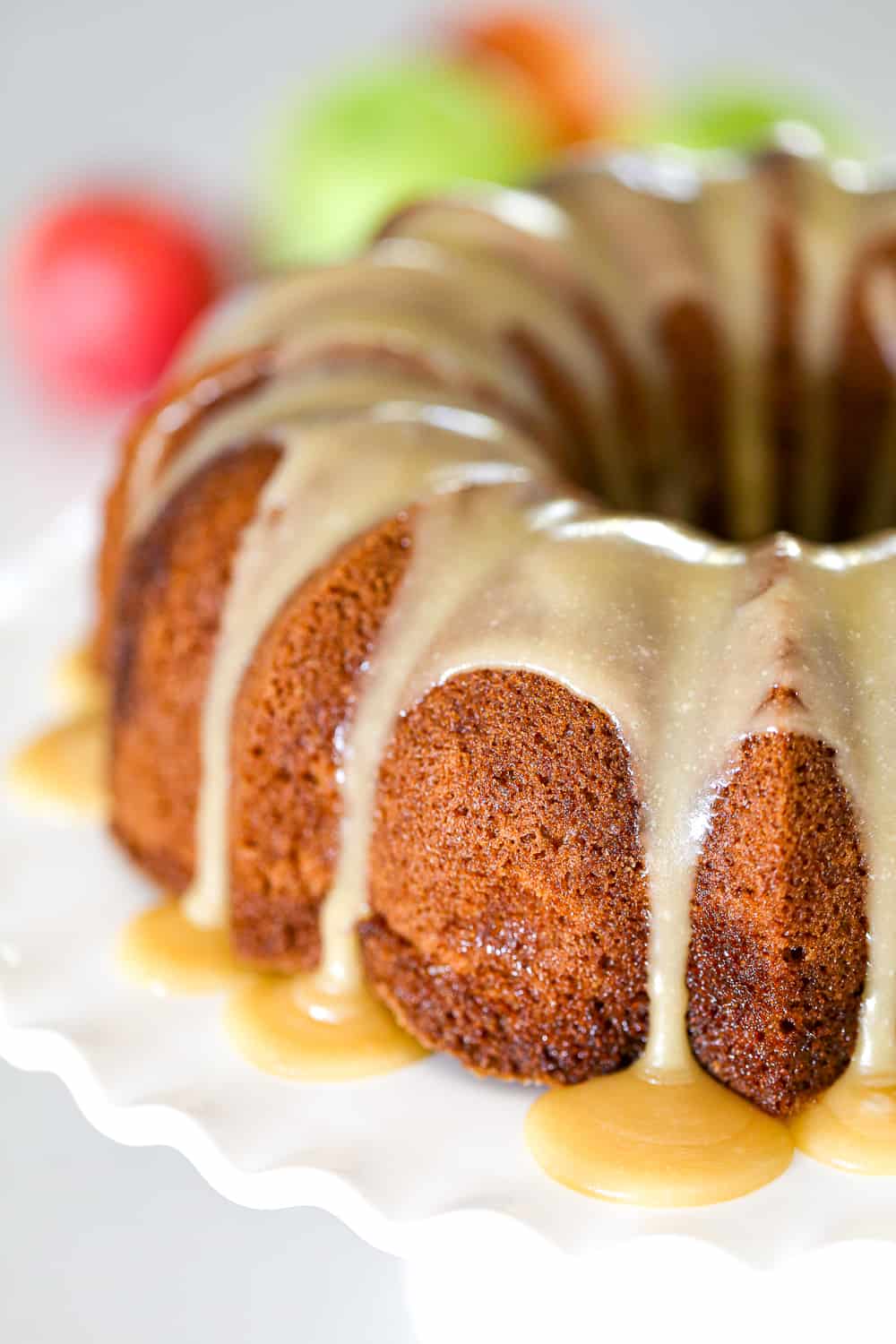 Caramel Apple Bundt Cake