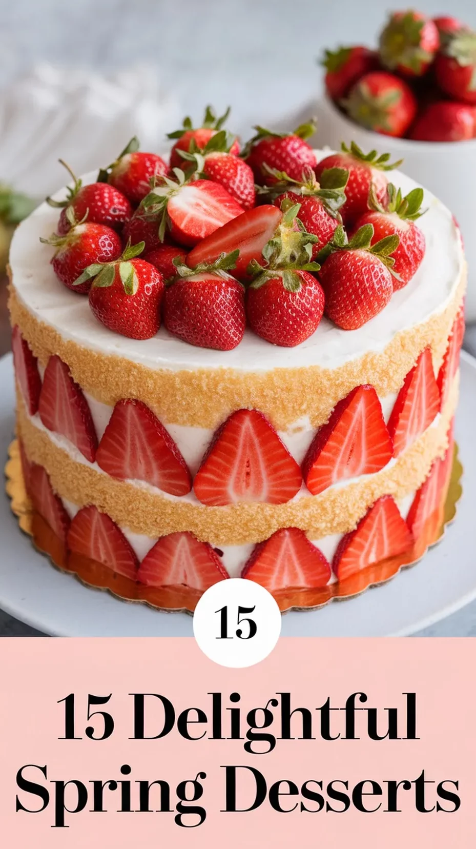 🌸✨ Get Ready to Wow with These 15 Stunning Spring Desserts!Celebrate the season with these vibrant and delicious spring desserts! From fruity tarts to floral cakes, these recipes are perfect for parties, brunches, or simply welcoming warmer days. 🍓🍋 #SpringDesserts #BakingIdeas #SweetTreats #SeasonalRecipes #DessertInspo