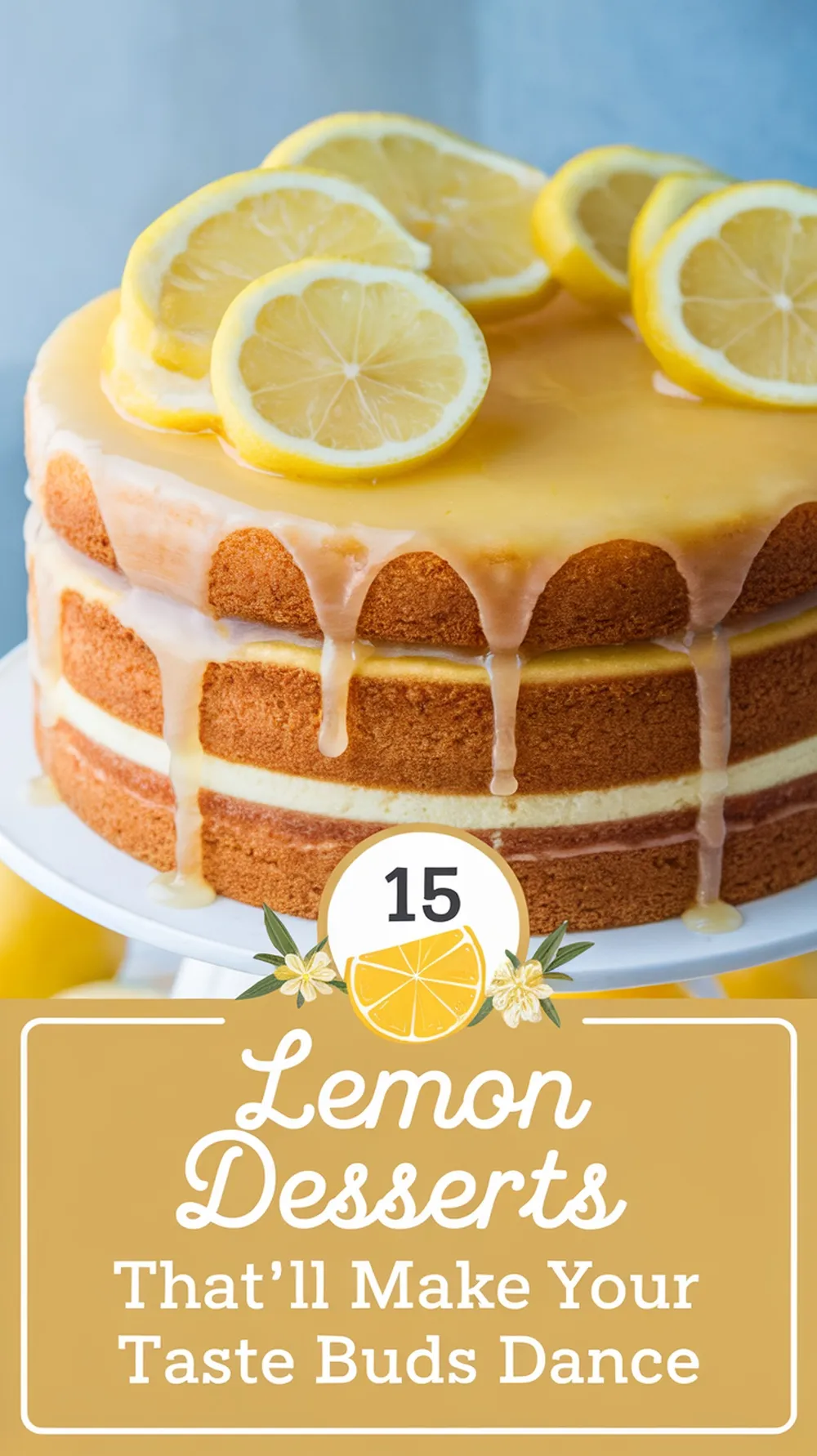 Brighten your day with these zesty lemon dessert recipes! From tangy pies to citrusy cakes, these treats are perfect for spring gatherings, summer parties, or a sweet pick-me-up. 🌟🍰 #LemonDesserts #SweetTreats #BakingInspo #CitrusFlavors #DessertIdeas