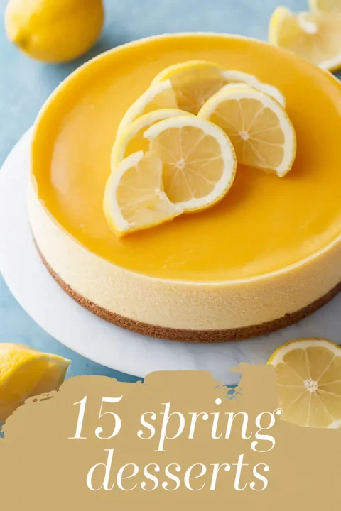 ?✨ Get Ready to Wow with These 15 Stunning Spring Desserts! Celebrate the season with these vibrant and delicious spring desserts! From fruity tarts to floral cakes, these recipes are perfect for parties, brunches, or simply welcoming warmer days. ?? #SpringDesserts #BakingIdeas #SweetTreats #SeasonalRecipes #DessertInspo