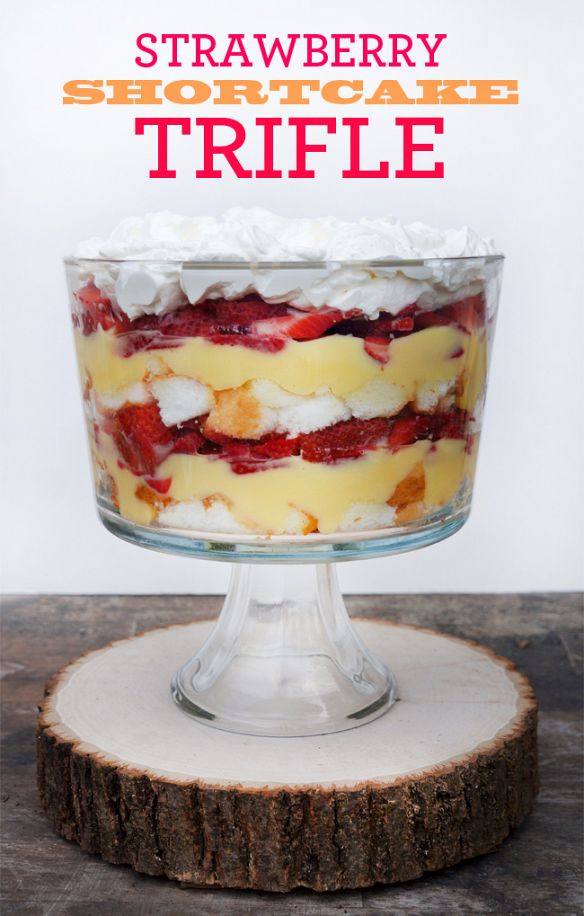 Strawberry Shortcake Trifle Recipe