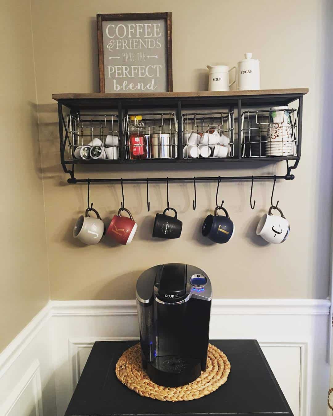 12 Creative DIY Coffee Station Ideas for the Home