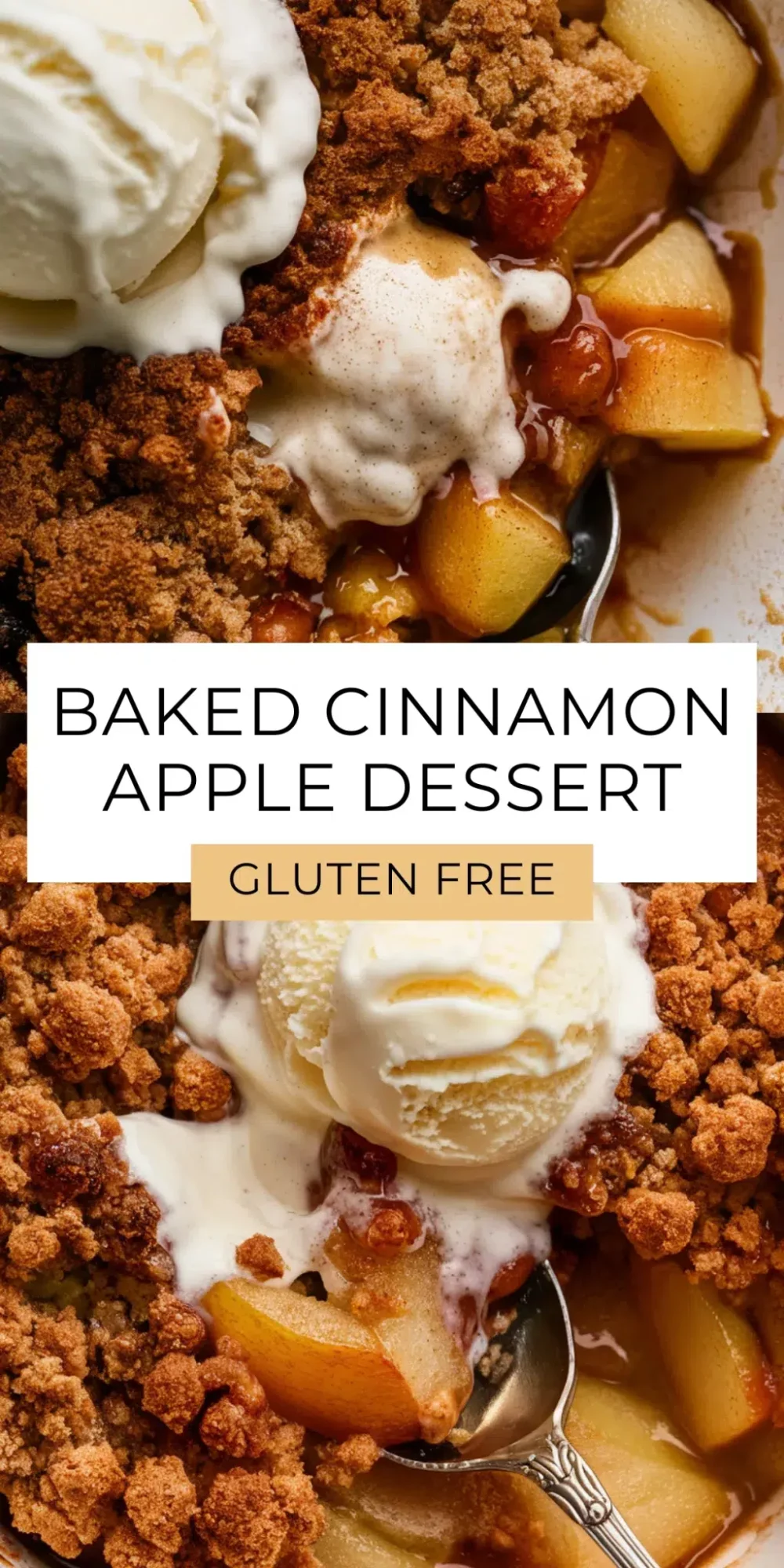 Indulge in the delightful flavors of fall with this Easy Baked Cinnamon Apple Crumble! A perfect blend of spiced apples and a buttery crumble that melts in your mouth. Ideal for any occasion or just a sweet treat for yourself. 🍏🍁 #FallDesserts #AppleTreats #BakingJoy