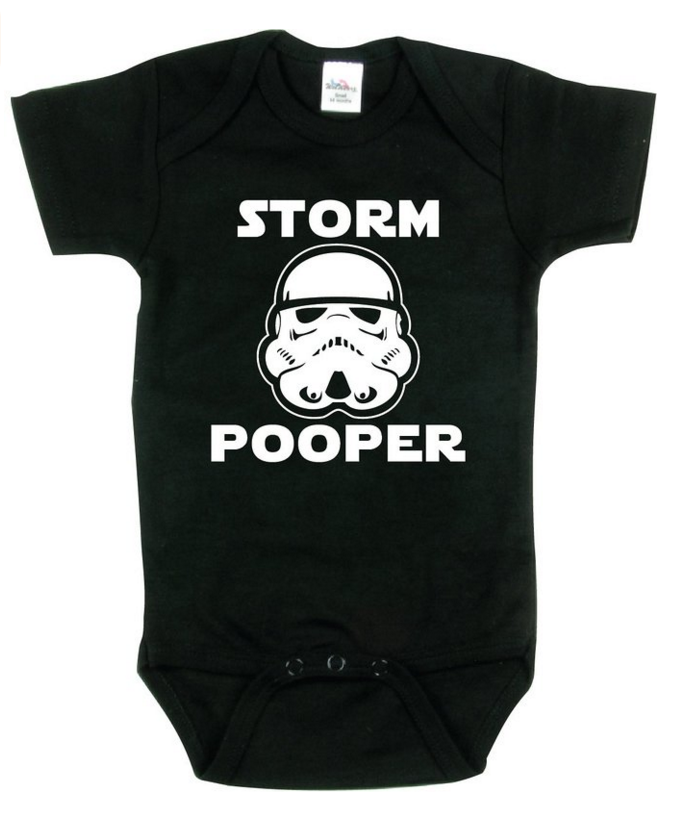 Storm Pooper Funny Baby Onesie