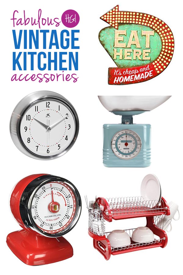 Wow - these retro kitchen accessories are going to make fabulous gift ideas this Christmas!