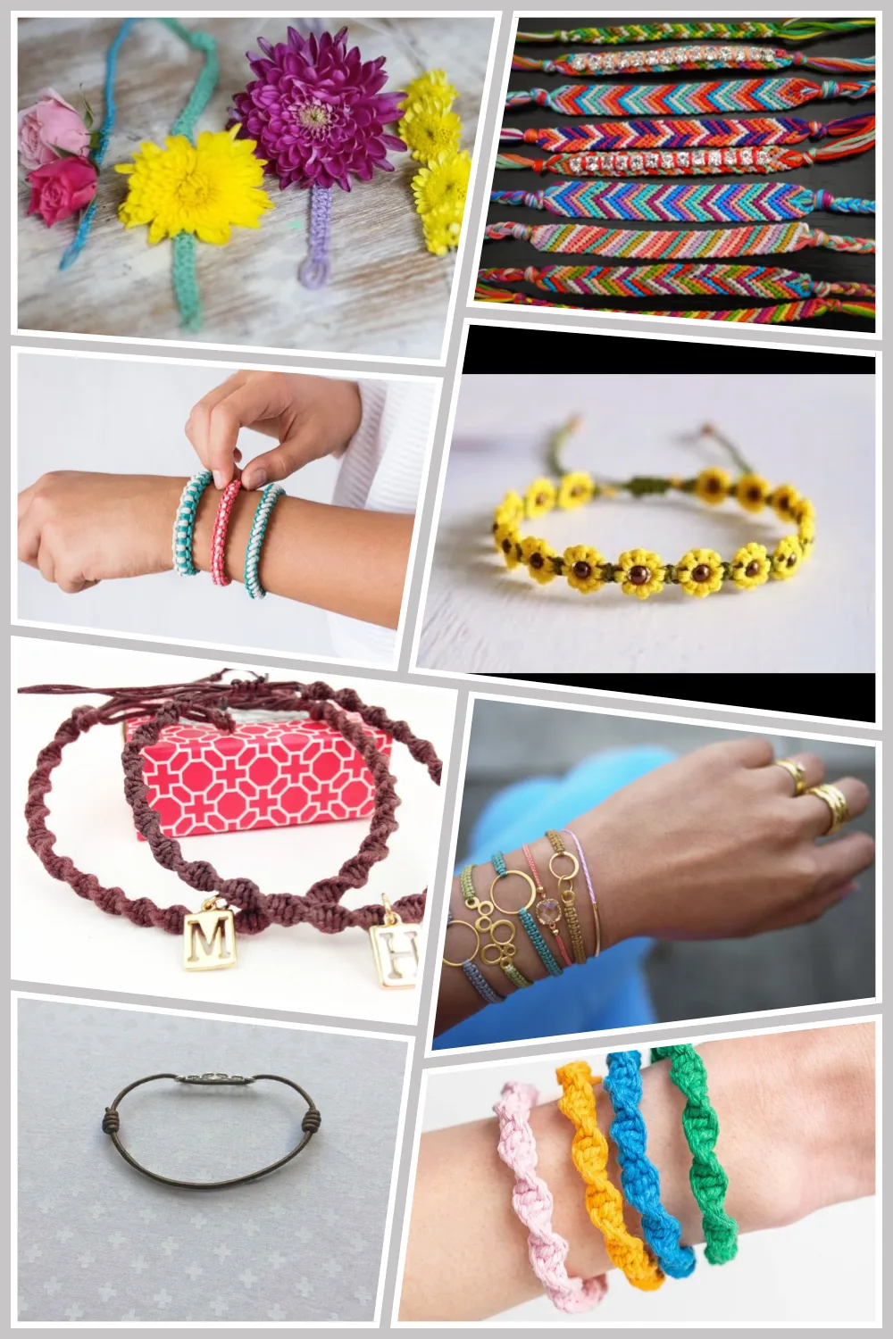 12 Easy Macrame Bracelets You Can Make Today