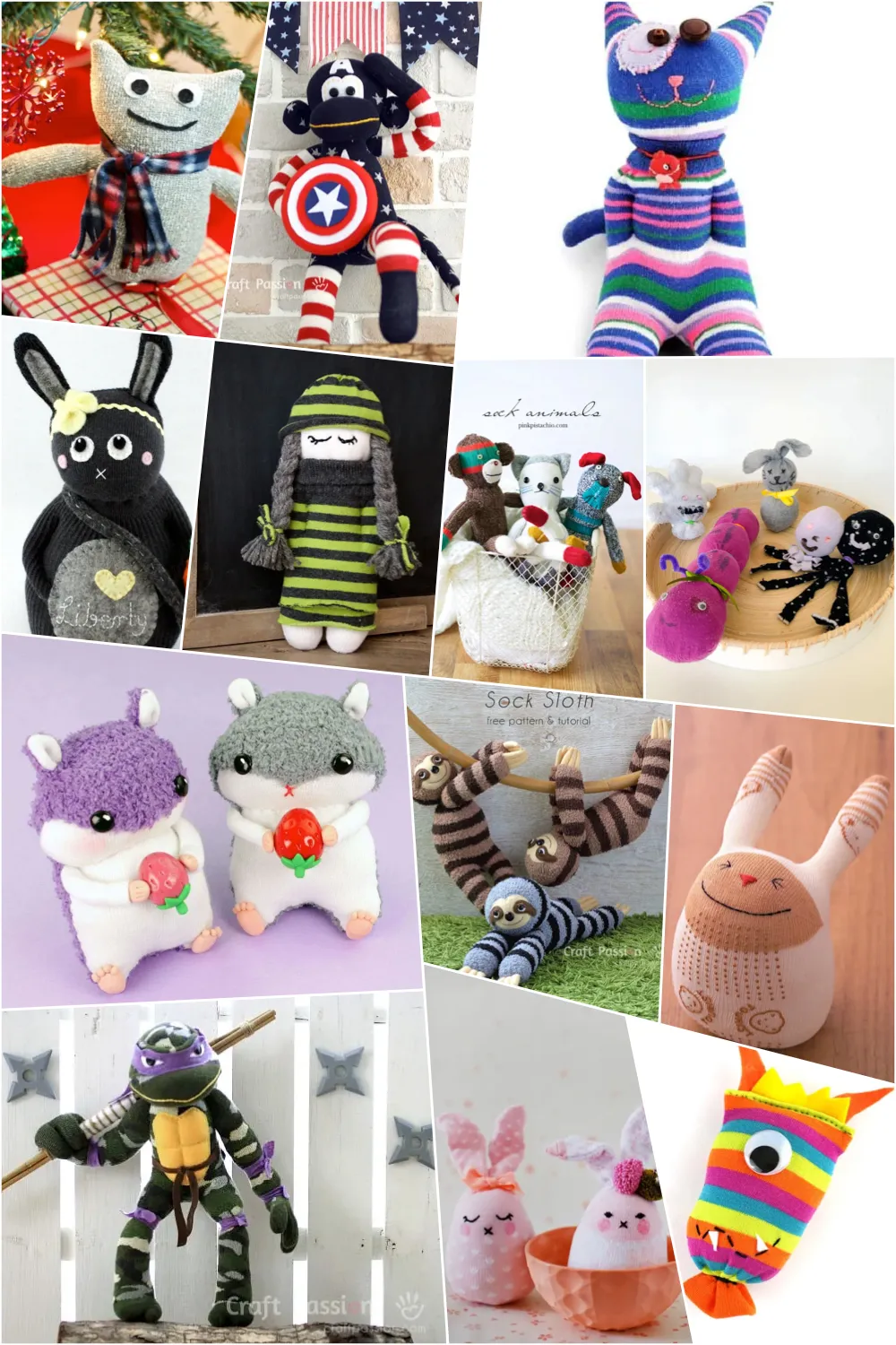 36 Easy DIY Sock Plushies and Animals You’ll Want to Make this Weekend