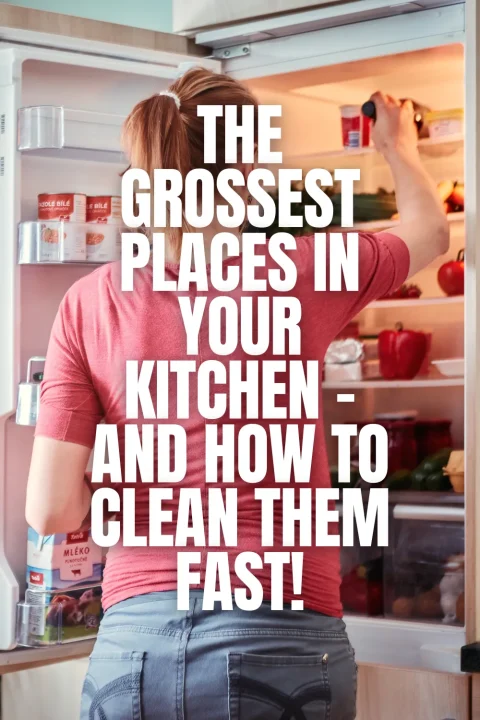 The grossest places in your kitchen you’re probably forgetting to clean — plus fast, no-fuss ways to tackle each one. Perfect for busy households and quick resets.