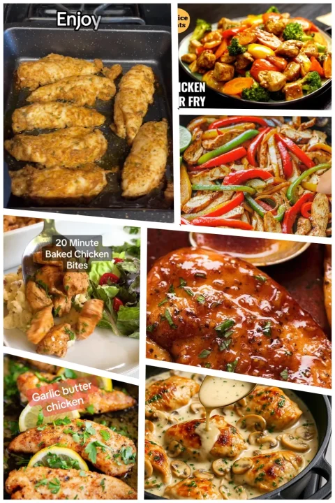 These quick chicken recipes are perfect for busy nights. Easy 20-minute chicken dinners inspired by viral cooking videos that are fast, simple, and family-friendly.