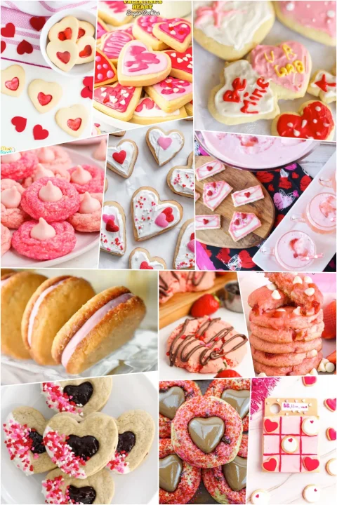 Looking for Valentine’s Day cookies? From easy no-bake treats to decorated sugar cookies and strawberry-filled favorites, these cute cookie ideas are perfect for sharing.
