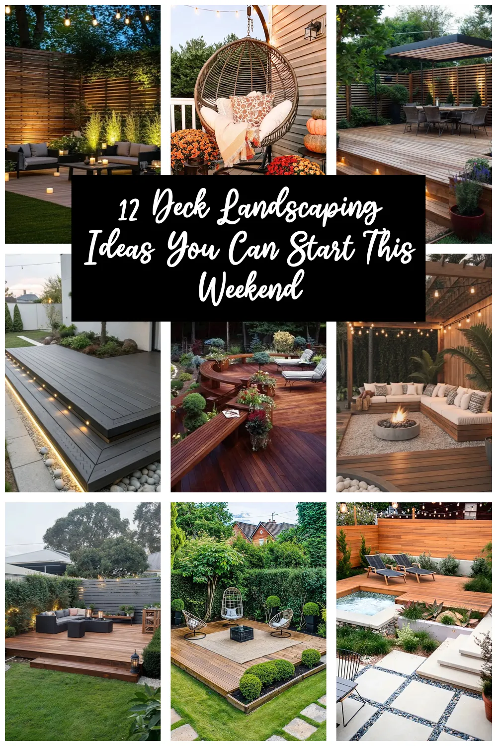 Want your deck to feel finished? These deck landscaping ideas focus on privacy, lighting, and easy upgrades that make a big impact without a big budget 🌱🏡#decklandscapingideas #outdoordecor #deckdesign #backyardinspo #gardenideas