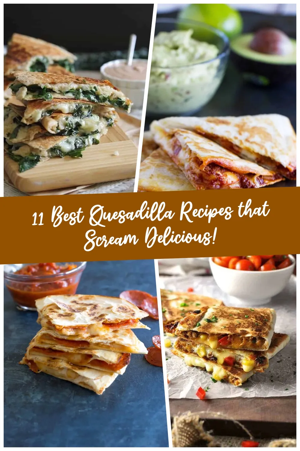 Get ready for melty, crispy, flavor-packed goodness! These 11 quesadilla recipes are total game-changers—easy to make and impossible to resist. Perfect for lunch, dinner, or anytime snack attacks! 🧀🔥 #QuesadillaRecipes #CheesyGoodness