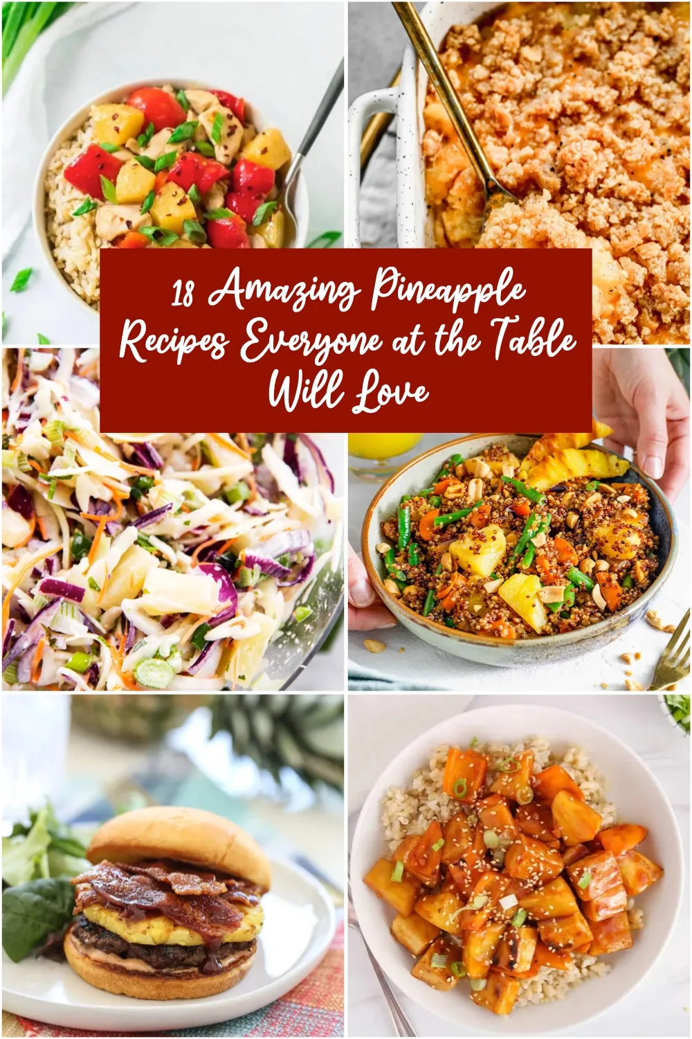 From tropical dinners to sweet & savory bites, these 18 pineapple recipes are total crowd-pleasers! Perfect for family dinners, summer BBQs, or anytime you need a flavor boost. Get ready for everyone to ask for seconds! 😋🍴 