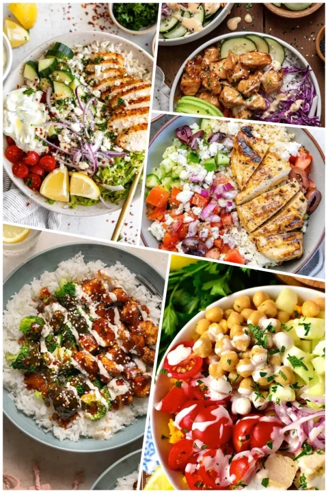 If you want stress-free lunches and dinners all week long, these chicken meal prep bowls are about to change everything 🙌 They’re balanced, filling, and packed with flavor—perfect for busy schedules, healthier eating, or just avoiding the daily “what should I eat?” spiral