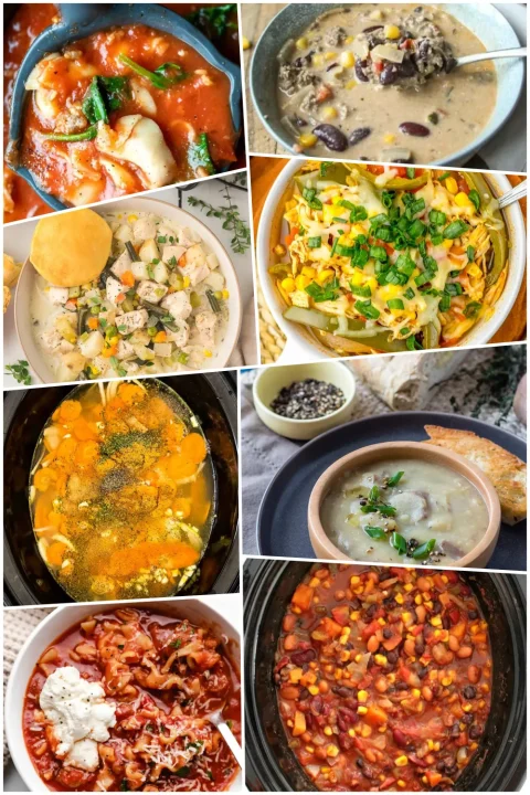 From creamy soups to hearty classics, these crockpot soup recipes make dinner effortless and cozy. #SlowCookerMeals #SoupRecipes #WeeknightDinner #EasyCooking