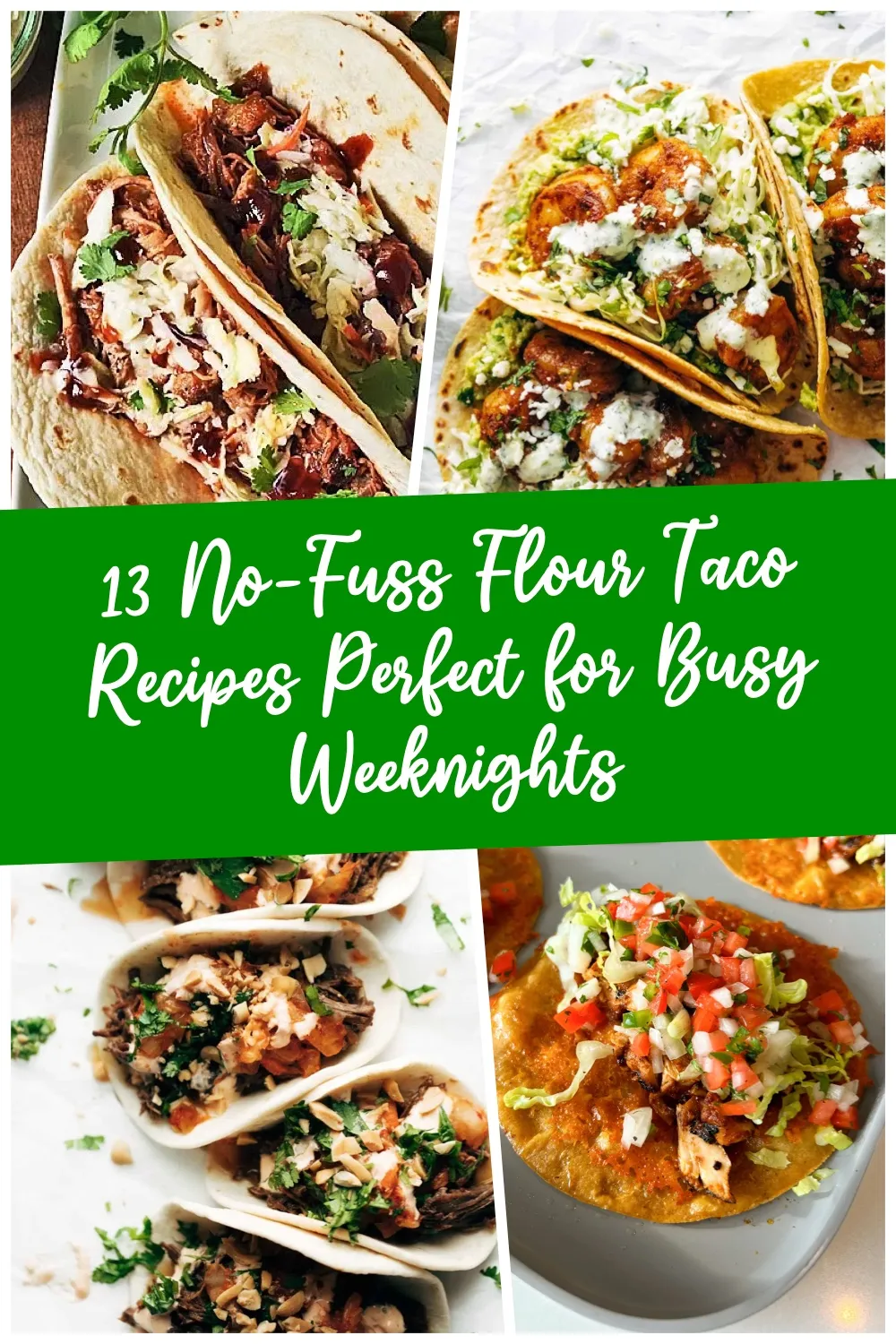 These 13 taco recipes are total crowd-pleasers—easy to whip up, packed with flavor, and always a hit. Whether you're hosting friends or feeding the fam, these go-to tacos will never let you down! 