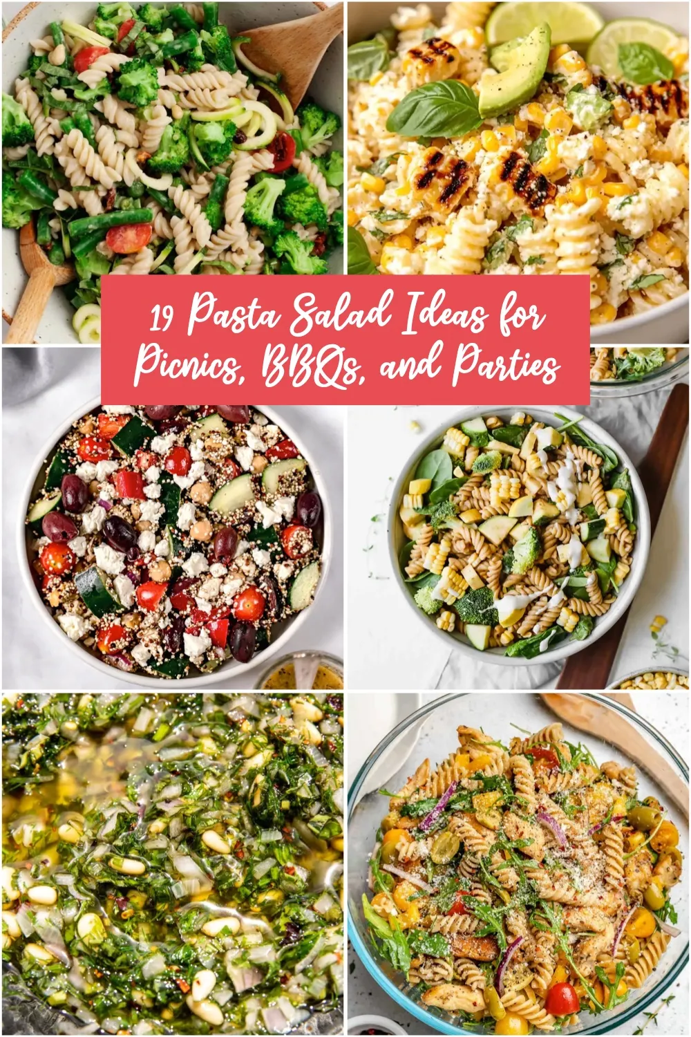 We’re loving these pasta salads right now — fresh, filling, and perfect for warm-weather meals and gatherings. 🌞 #summerrecipes #pastasaladideas #picnicfood