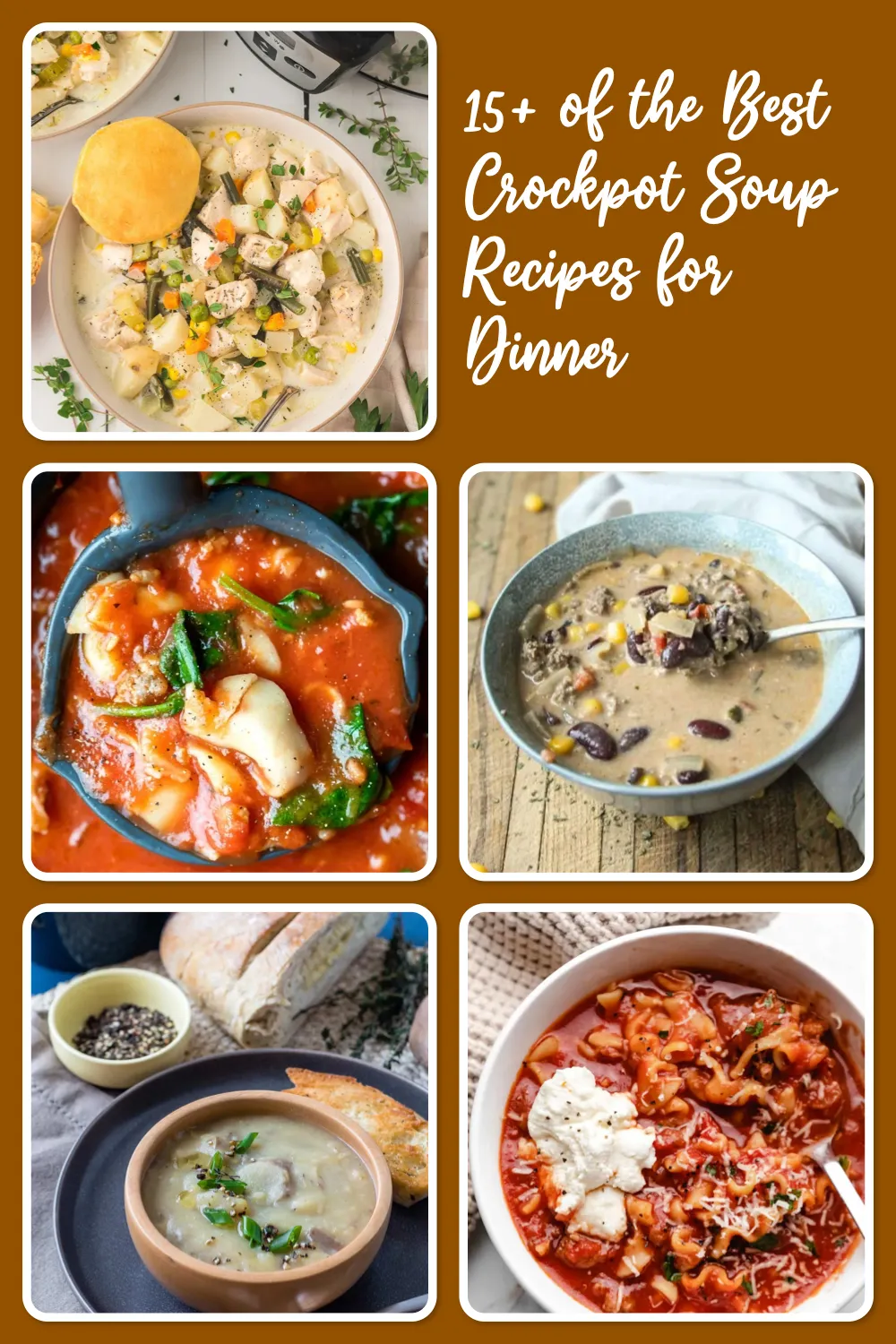 These crockpot soup recipes are creamy, hearty, and perfect for feeding a crowd with minimal effort.#SoupLovers #EasyFamilyMeals #SlowCookerRecipes #BusyNights