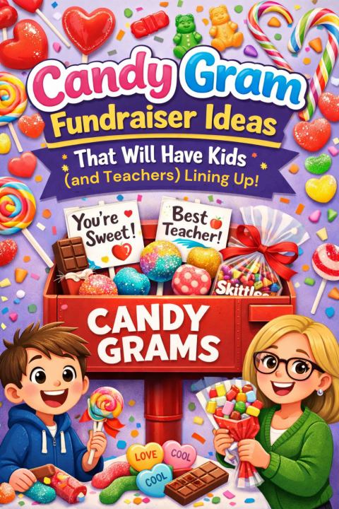 Sweeten your next school or community event with a fun Candy Grams fundraiser! Discover cute, affordable, and easy ideas to boost participation and raise more money while spreading smiles. Perfect for schools, clubs, student councils, and holiday events. 🍭✨ #FundraiserIdeas #SchoolFundraiser #CandyGrams