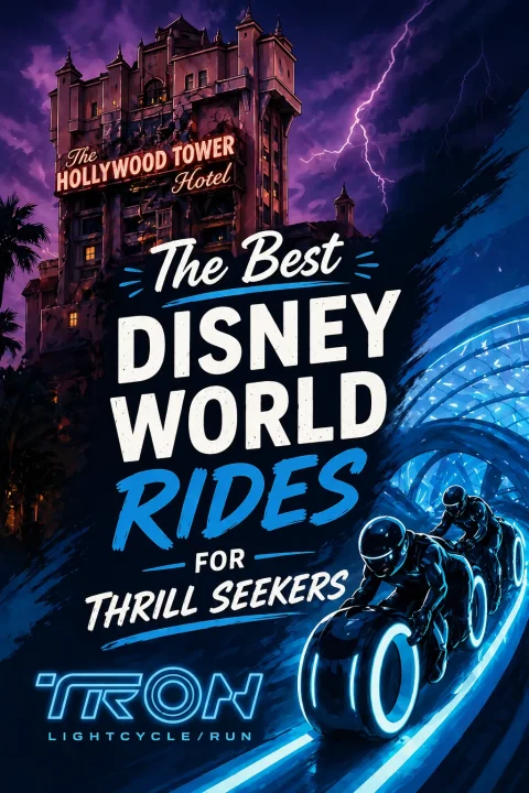 Think Disney World is all teacups and toddlers? There's a backwards-launching roller coaster, a randomized drop ride, a centrifuge that produces real G-force, and what many people call the greatest theme park attraction on earth. Here's exactly what to ride at each park, what's overhyped, and how to use Lightning Lane so you're not spending half your day in a single queue. #disneyworld #disneyworldrides #thrillrides #disneyplanningtips #disneytrip