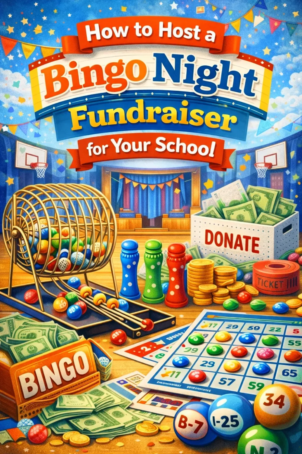 Planning a school Bingo Night? Here's your complete checklist — from how to price tickets and set up the room to prize ideas that don't bust the budget and easy extras that boost your fundraising total. Works for any school, any size.