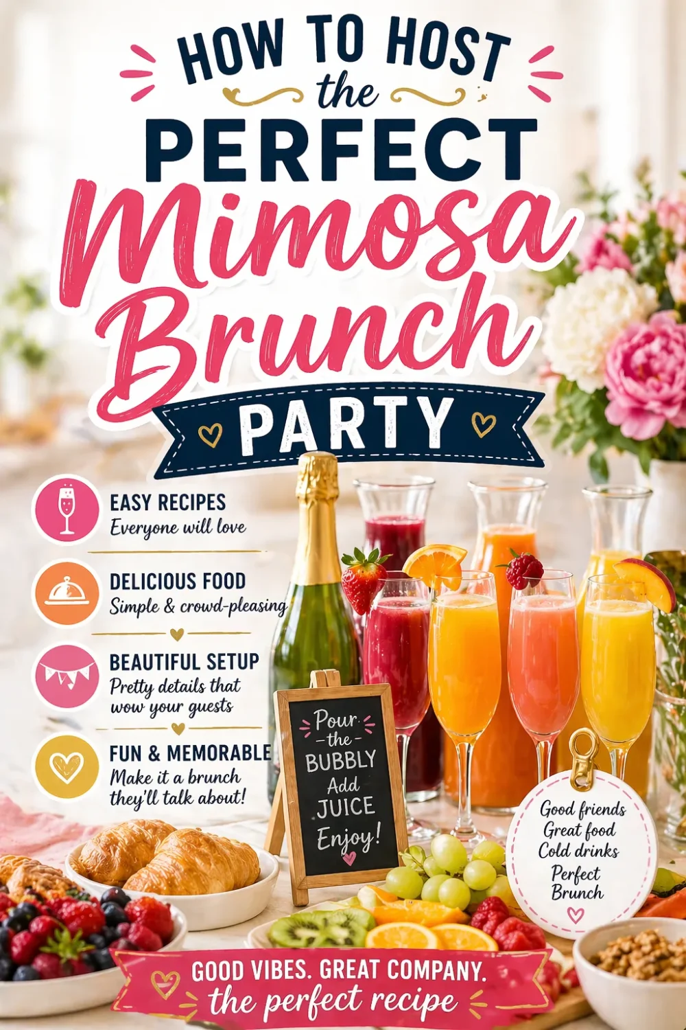 Find out how to host the perfect Mimosa brunch party whatever the occasion