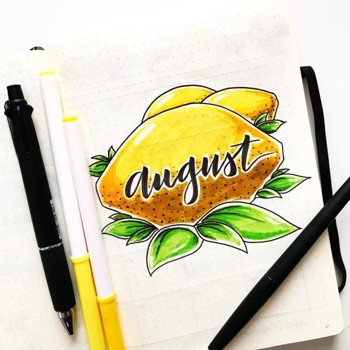 25 Gorgeous August Bullet Journal Ideas to Inspire You!