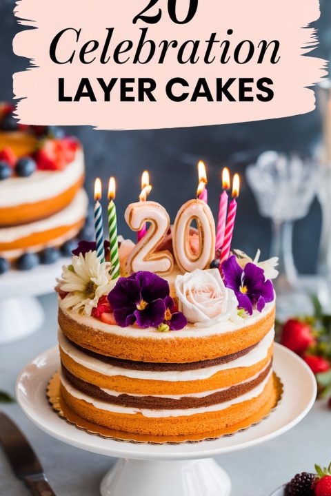 Whether you love classic flavors or bold new combos, these layer cakes will take your baking to the next level! Perfect for parties, gatherings, or just because. ?✨ #BakingMagic #CakeRecipes #SweetIndulgence #DessertLovers #BakeAndCelebrate
