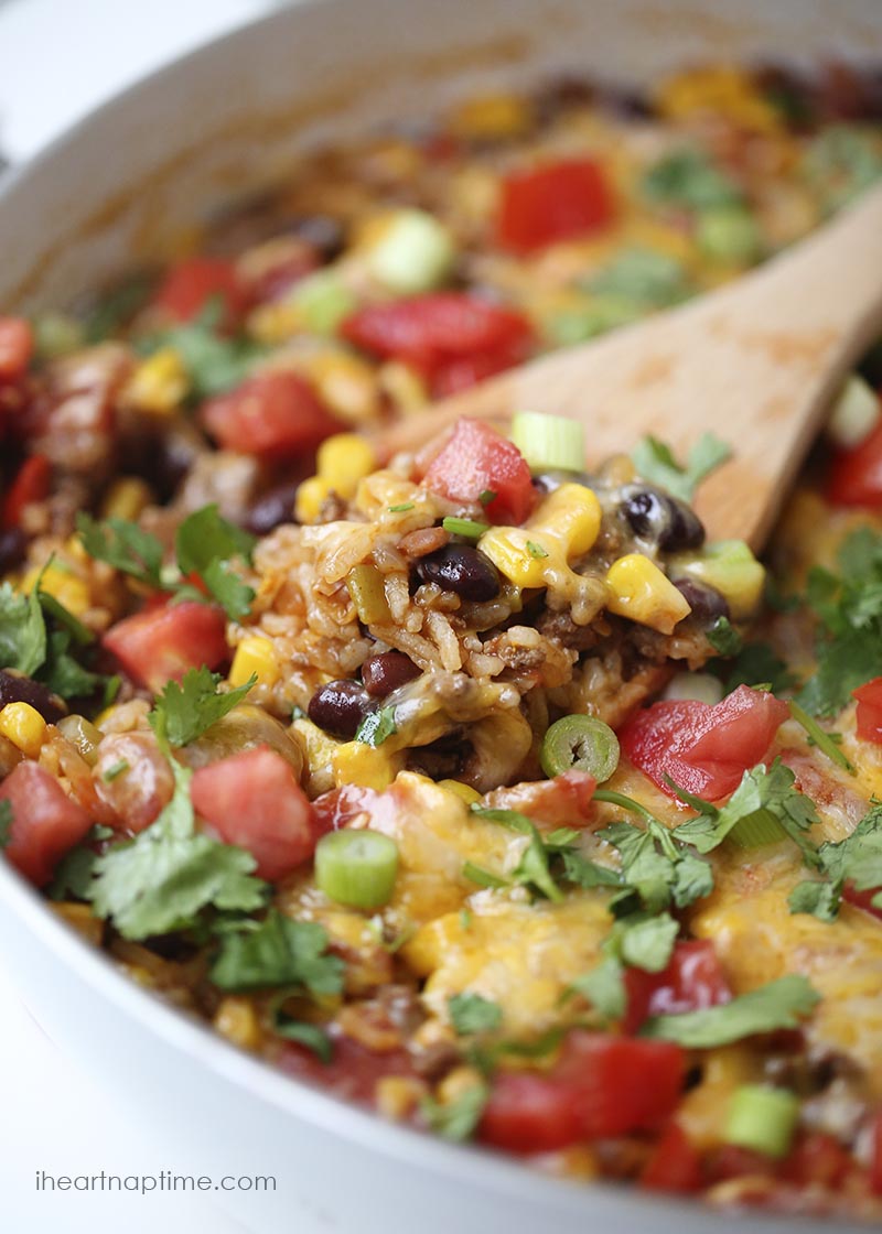 One Pot Burrito Bowls Recipe