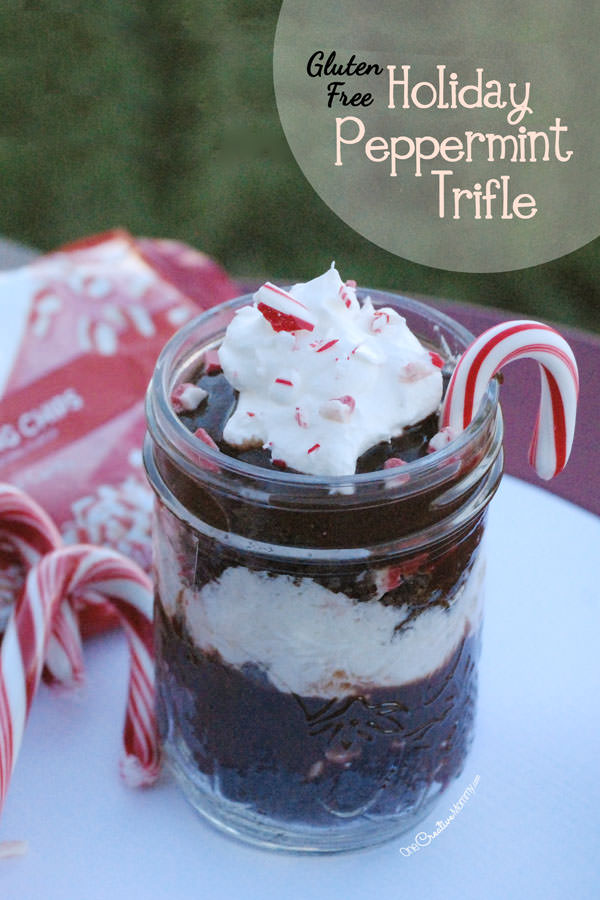 Gluten Free Chocolate Peppermint Trifle