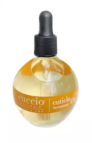 Cuccio Naturale Revitalizing- Hydrating Oil For Repaired Cuticles Overnight - Remedy For Damaged Skin And Thin Nails - Paraben /Cruelty-Free Formula - Milk And Honey - 2.5 Oz