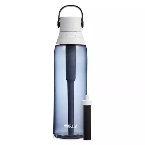 Brita Hard-Sided Plastic Premium Filtering Water Bottle