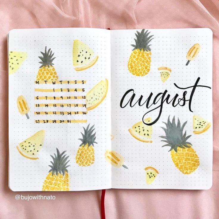 25 Gorgeous August Bullet Journal Ideas to Inspire You!