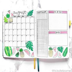 25 Gorgeous August Bullet Journal Ideas to Inspire You!