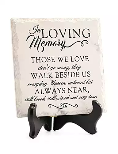 In Loving Memory Memorial Plaque