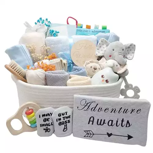 27-Piece Baby Shower Gifts for Boys