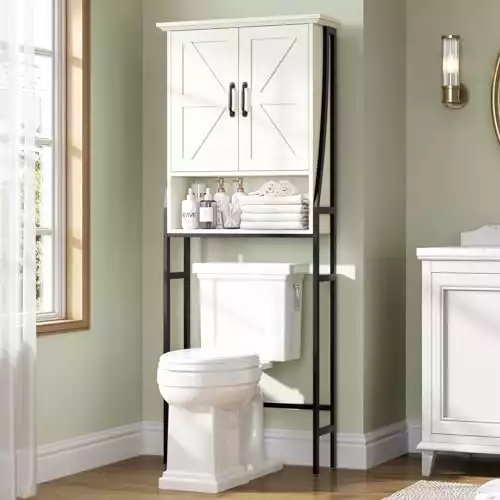 Above Toilet Storage for Small Bathrooms