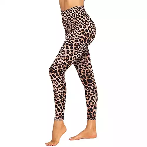 High Waisted Leopard Print Leggings